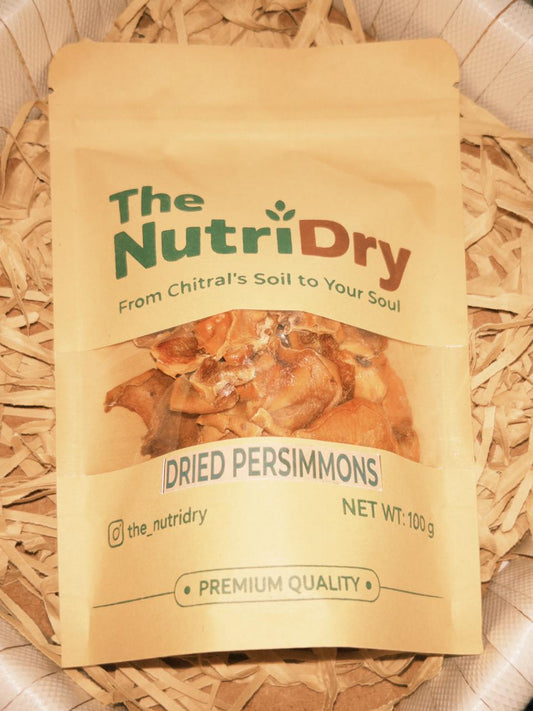 The NutriDry Premium Sun-Dried Persimmons | 100% Exotic & Organic from Chitral