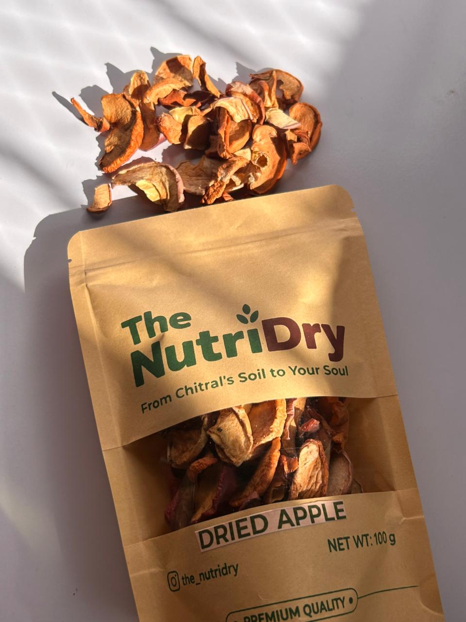 The NutriDry Premium Dried Apples from Chitral | 100% Organic & Chemical-Free