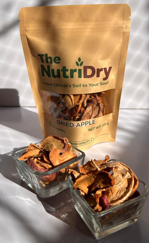 The NutriDry Premium Dried Apples from Chitral | 100% Organic & Chemical-Free