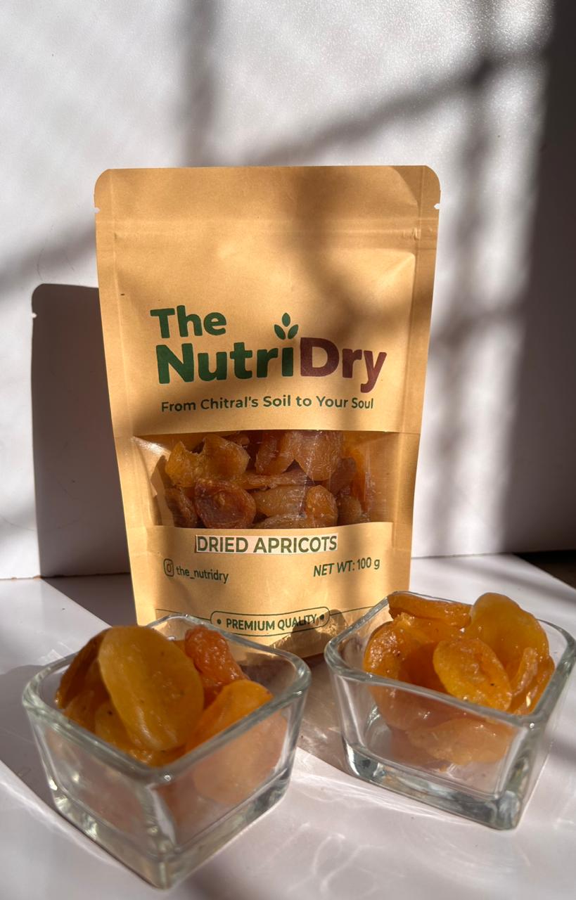 The NutriDry Premium Sun-Dried Apricots from Chitral | Organic & Chemical-Free