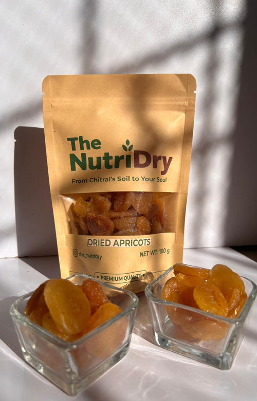 The NutriDry Premium Sun-Dried Apricots from Chitral | Organic & Chemical-Free