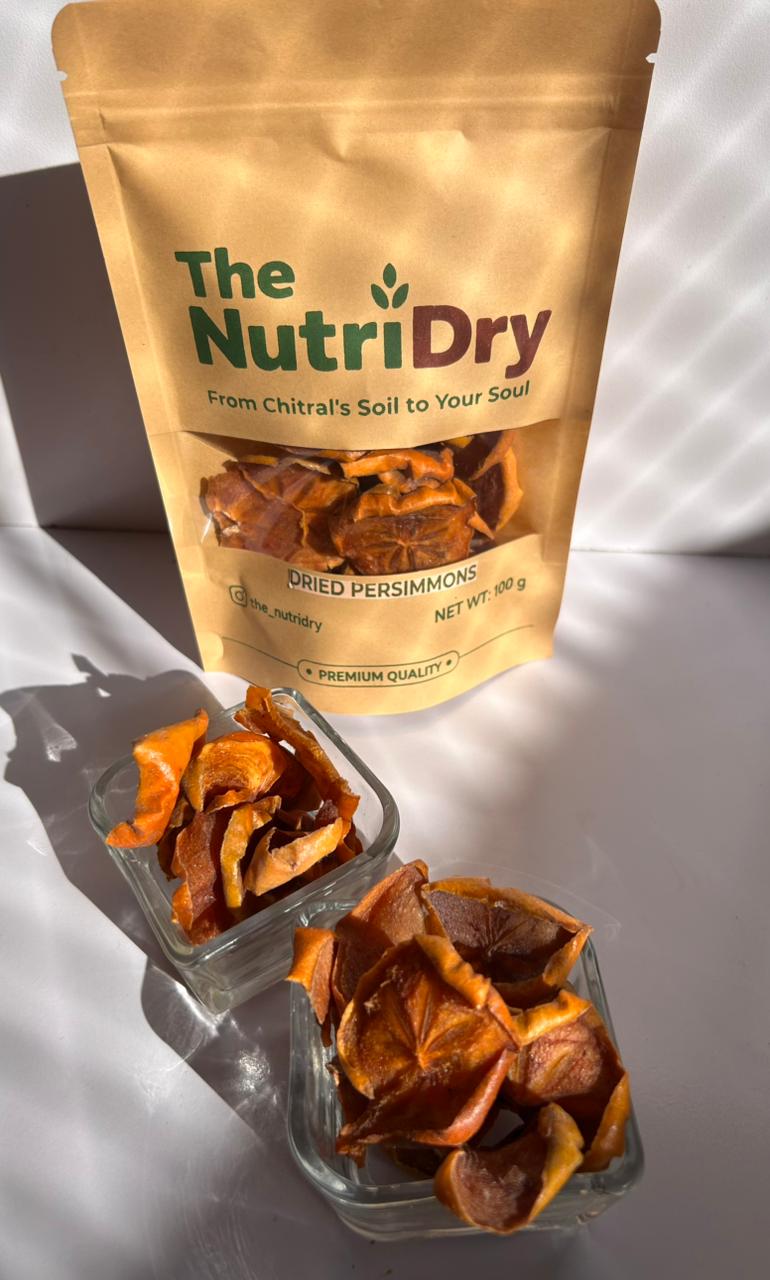 The NutriDry Premium Dried Persimmons from chitral | 100% Organic & Chemical-Free