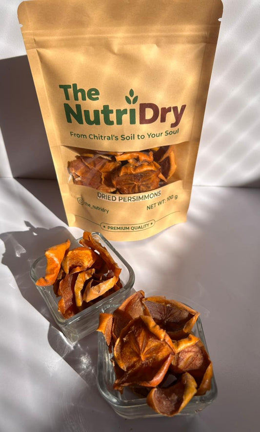 The NutriDry Premium Dried Persimmons from chitral | 100% Organic & Chemical-Free